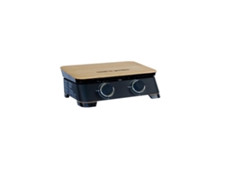Plancha de gas 4000w placa de hierro fundido esmaltado 58,2x47x20cm PG092 - COOK'IN GARDEN