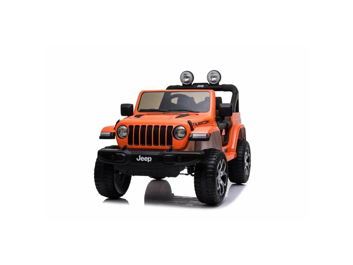 Coche Elétrico INJUSA Jeep Wrangler Rubicoom Rojo Telecomando 12 V (Edad Mínima Recomendada: 3 años)