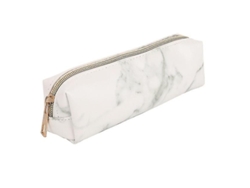 Estuche escolar Ypencil, estuche escolar negro, estuches escolares, papelería jaspeada, estuche escolar de cuero, útiles escolares, estuche de lápices de moda