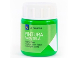 Botella de Tinta Textil Termoendurecible Verde Primavera LA PAJARITA (25 ml)
