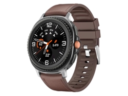 Correa de silicona con detalles de piel y cabezal metálico para Samsung Galaxy Watch8 / Watch8 Classic