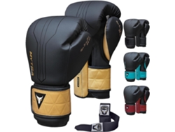 Guantes De Boxeo - Dorado - Mytra Fusion Bs-22, Vendas De Boxeo Incluidas, Guantes De Mma, Muay Thai, Kick Boxing Hombres Y Mujeres