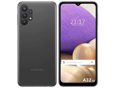 Carcasa Samsung Galaxy A32 5G TUMUNDOSMARTPHONE Silicona Transparente