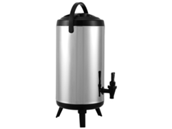 Dispensador de bebidas aislado de acero inoxidable Succebuy de 2.4 galones
