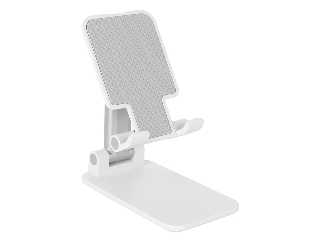 Soporte de mesa multifuncional plegable y retráctil Yhl para teléfonos móviles y tabletas, color blanco, para ver películas.