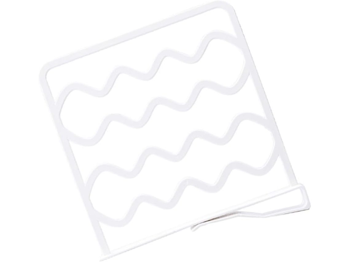 Juego 6 Separadores Estantes Pp Blancos Ajustables Requieren Perforación Organizador Modular Armario Artículos