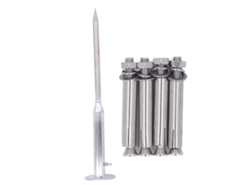 Pararrayos De Acero Inoxidable De 50 Cm Para Tejado, Protección Contra Rayos Para Casas, Torres Y Edificios.