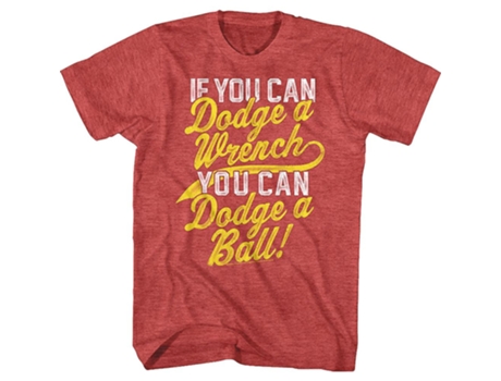Camiseta ROCKINSTONE Si puedes esquivar una llave inglesa Dodgeball playera (XL)