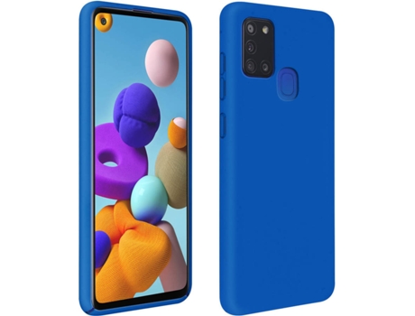 Funda Samsung Galaxy A21s AVIZAR BACK-FAST-BL-A217F Azul