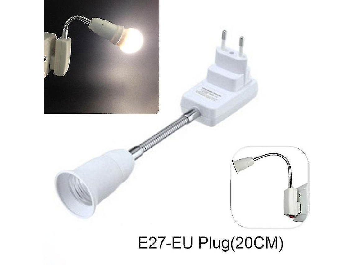 Rebe-adaptador De Enchufe E27 Con Interruptor Para Bombillas Luz, Dirección Flexible, Hogar Oficina Restaurantes