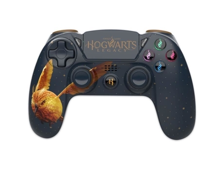 Mando Inalámbrico Ps4 Harry Potter Jack Socket Botones Iluminados Hogwarts Legacy Vivet Dore