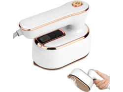 Mini Ferro Vapor 1000w Blanco Plegable Portátil 100ml, Seco/molhado, Para Casa/viaje