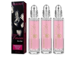 Perfume Con Feromonas De 3 Piezas Para Atraer Hombres, Roll-on Para Pareja Íntima.