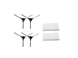Robot aspirador cepillos laterales filtro Hepa para Masterclean Bl800 piezas de aspiradora robótica Accesorios