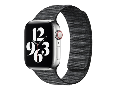 Correa de reloj inteligente para Apple Watch Ultra 49 mm pulsera magnética vaquera (negro)