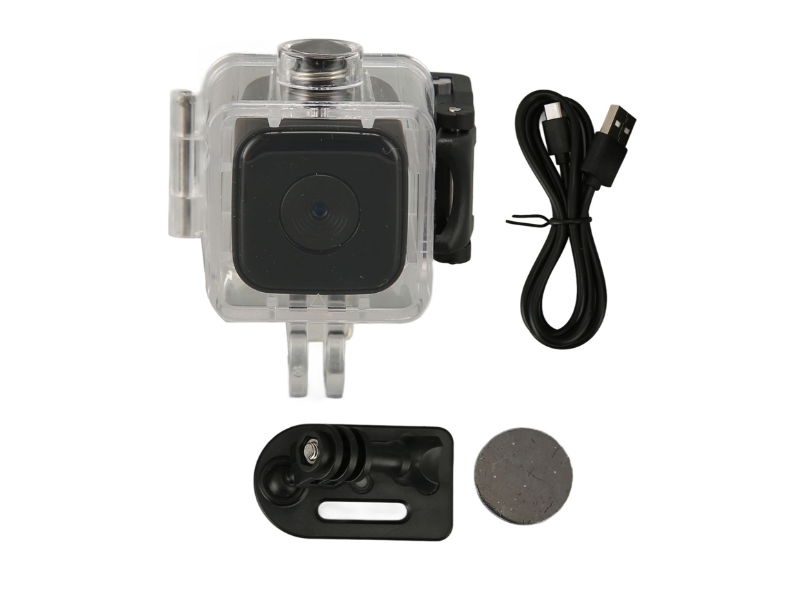 Câmera Mini Ação Impermeável 1080p Visão Noturna Infravermelha Para Esportes Ao Ar Livre