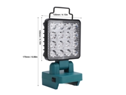 Soportes LED de 5 mm (para panel de luz, montaje roscado)