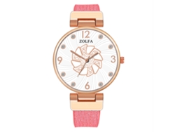 Reloj De Pulsera De Moda Para Mujer Con Brazalete De Acero Y Diamantes De Imitación En La Esfera.