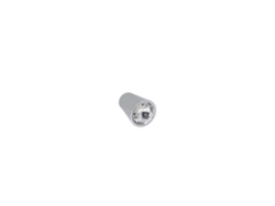 Juego de 6 tiradores para muebles de zamac, 34 mm de diámetro x 24 mm, estilo Florencia antiguo. HARDWAREXCHANGE
