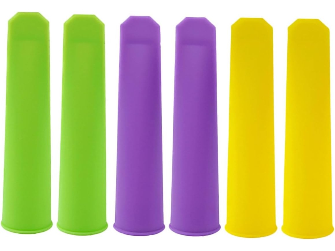 Juego de 18 moldes para paletas, moldes de silicona para hielo, moldes para pasteles, moldes para pudín en miniatura, bandejas para cubitos de hielo - Vayotoy