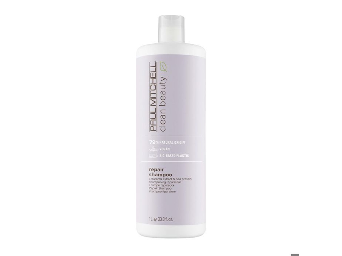 Champú Reparador Paul Mitchell Clean Beauty Para Cabellos Dañados 1000ml