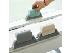 Juego De 3 Cepillos Para Limpiar Ranuras, Cepillo Mágico Para Ventanas Y Puertas Corredizas, Multifuncional.