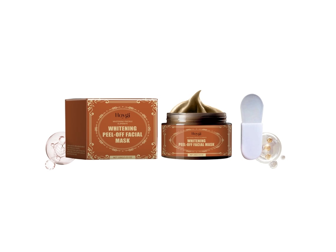 Mascarilla facial exfoliante iluminadora antiarrugas eficaz.