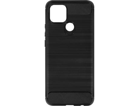 Carcasa Oppo A15 AKASHI Efecto Alumínio Negro