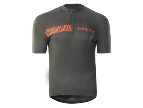 Jerseys RADVIK Jersey Manga Curta Charlie Gts Cinzento L Homem
