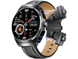 Reloj inteligente con auriculares para iPhone y Android, pantalla HD grande redonda de 1,53 pulgadas, realizar/responder llamadas, rastreador de actividad física Yizhood