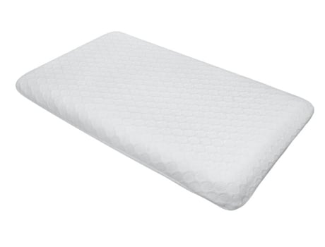 Almohada Plana para Personas que Duermen Boca Abajo S INPHYSIO Espuma con Memoria, Tejido de Bambú Antiácaros
