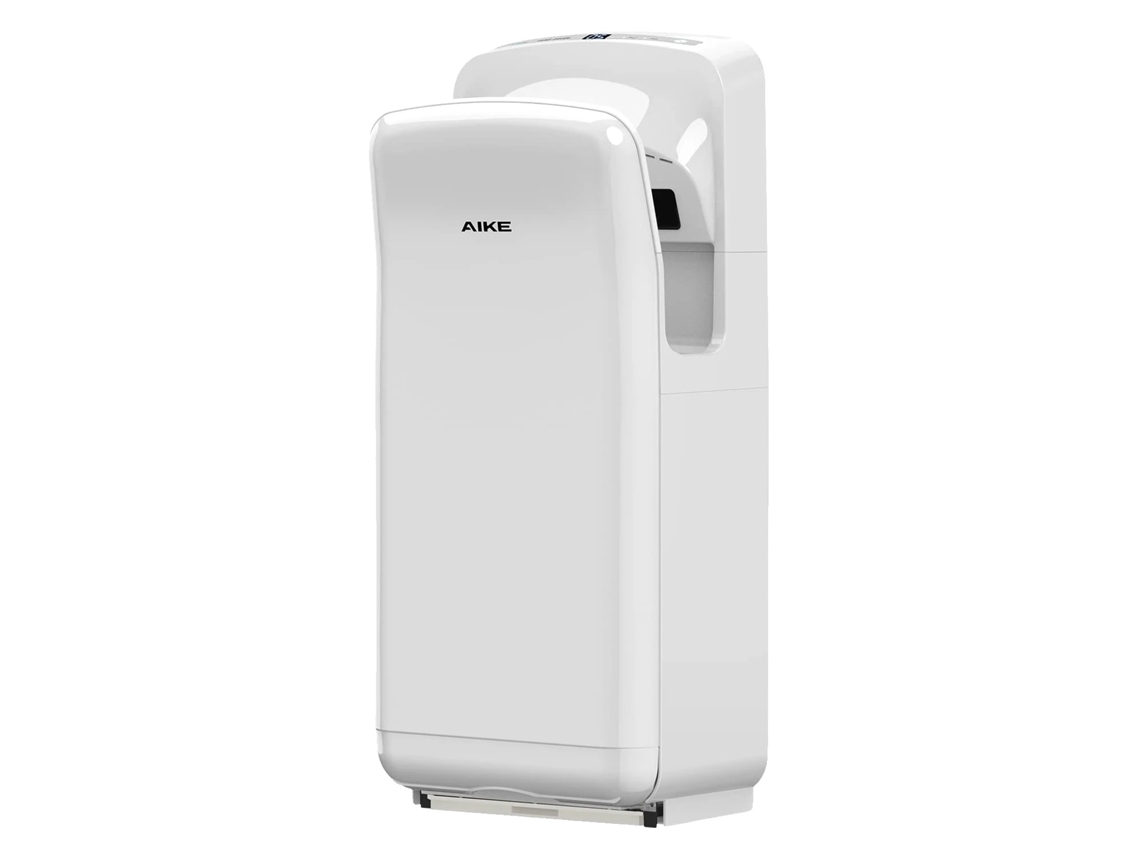 Secador de manos de alta velocidad con control inteligente de temperatura, blanco, 220 V, OEM UE