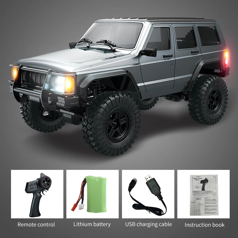 Modelo De Control Remoto Todoterreno 4x4 (gris)