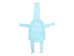 Malla Antideslizante Para Bañera De Bebé, Universal, Con Soporte De 5 Puntos, Azul Claro.