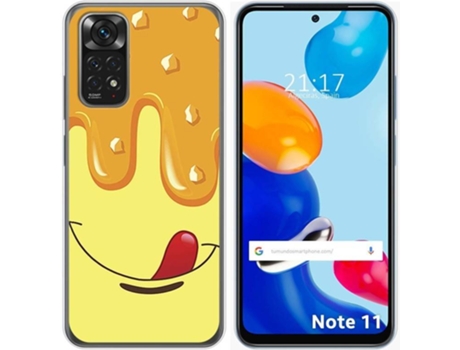 Carcasa Xiaomi Redmi Note 11 TUMUNDOSMARTPHONE Dibujos Helado Vainilla Multicolor