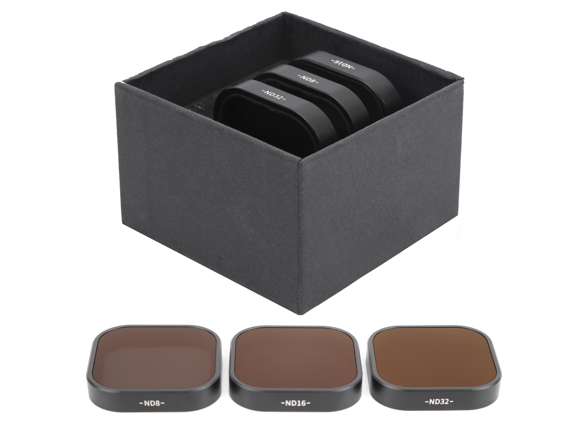 Kit De Filtros Nd Para Cámara, Set De Filtros De Densidad Neutral, Accesorios Para Cámara Deportiva Gopro Hero9