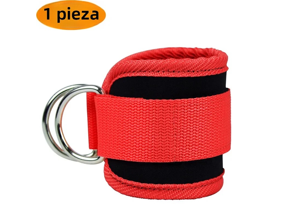 (rojo) Rodillera De Neopreno Ajustable Con Diseño De Doble Anillo, Que Proporciona Soporte Al Músculo Abductor.