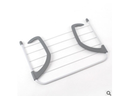 Estantería De Secado Portátil Plegable Para Ropa Balcón O Repisa Gris Multiusos