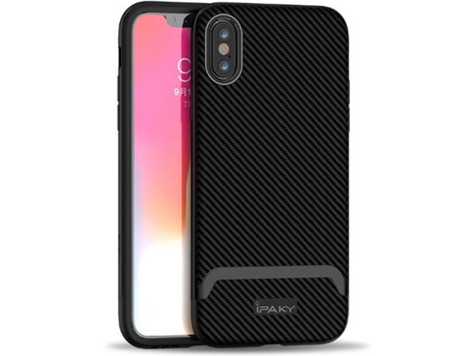 Funda iPhone XS Max WJS Ultra Thin Hard Slim Negro
