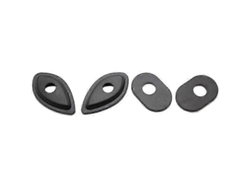 Adaptador de señal de giro de 4 piezas compatible con Grom MSX125 CBR250R CBR300R CB650F CBR650F NC700S/X