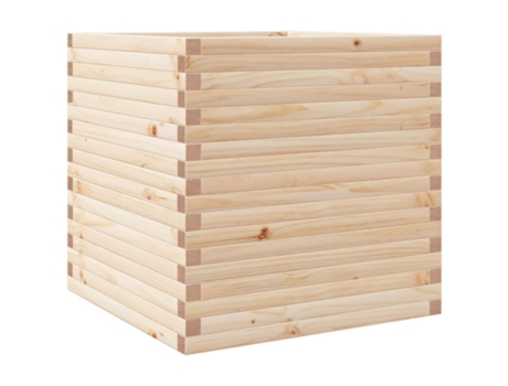 Jardinera VIDAXL Marrón Madera (70x70x68.5 cm)
