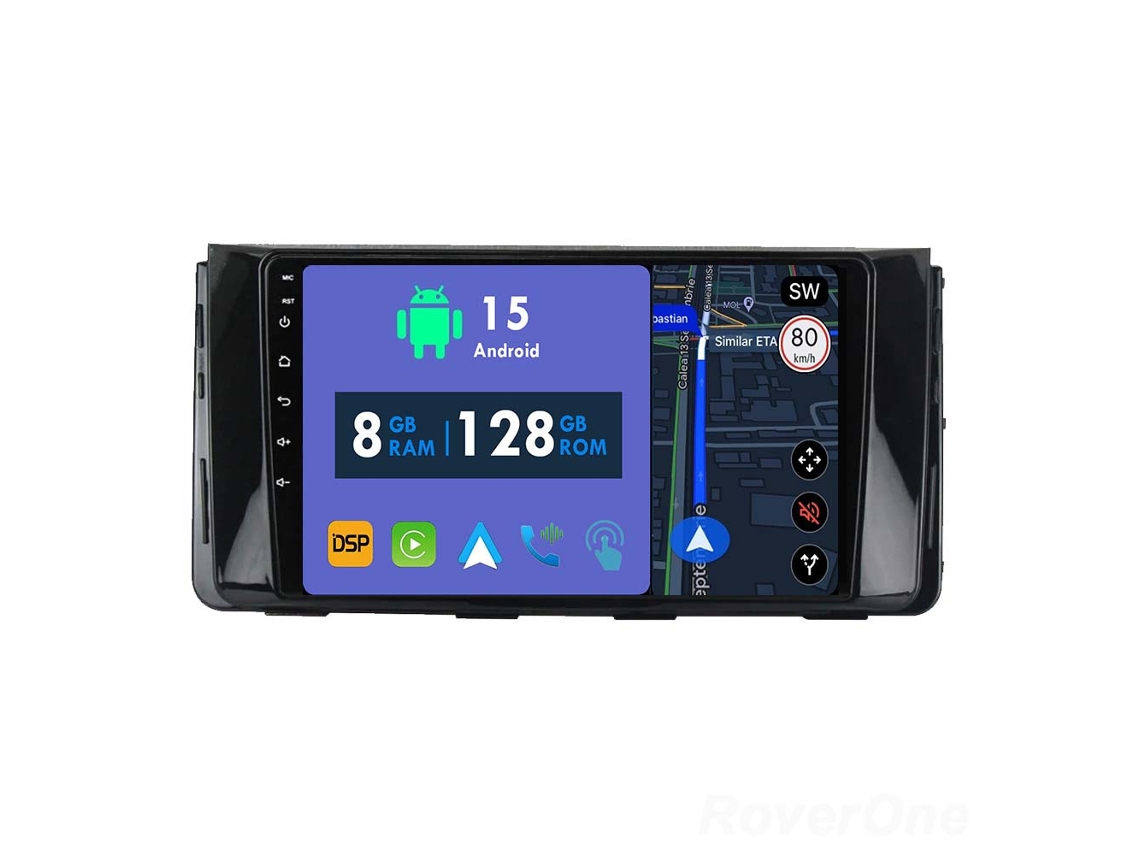 Coche Radio Android Auto Autoradio 8GB RAM 128G ROM CarPlay Navegación GPS Pantalla Táctil RoverOne para Hyundai H350 2015 - 2021