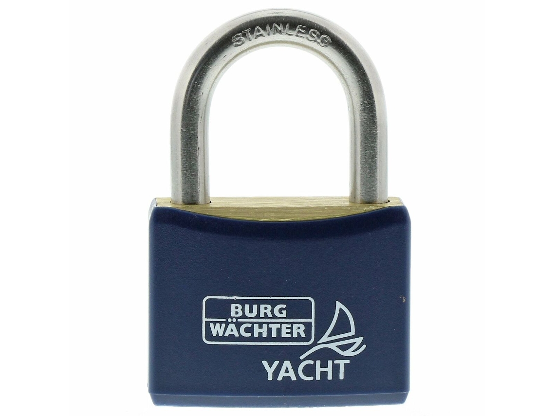 Candado de llave BURG-WACHTER DUO 460 Ni 40 SB Metal Acero Inoxidable Rectangular (2 Unidades)