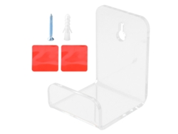 Soporte De Pared Acrílico Para Mando De Videojuegos - Estante De Almacenamiento Con Cinta Adhesiva De Doble Cara