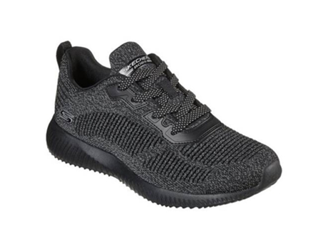 Zapatillas Deportivas SKECHERS Bobs Sport Squad Mujer (Grafita - Tejido -38)