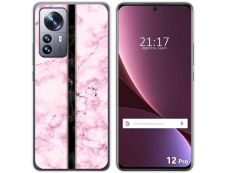 Carcasa para Xiaomi 12 Pro 5G TUMUNDOSMARTPHONE Dibujos Mármol 04 Multicolor