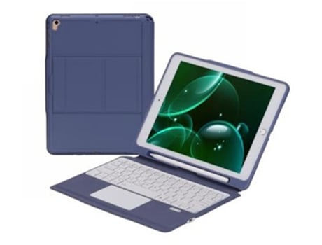 Carcasa Flip Cover y Teclado Bluetooth YIMGOTTA T205 para 2018&2017iPad/Pro9.7/Air2/Air