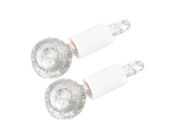 2 Bolas De Terapia De Hielo Para Masaje Facial Frío Reducir Hinchazón Poros Arrugas Cristal Anticongelante Azul