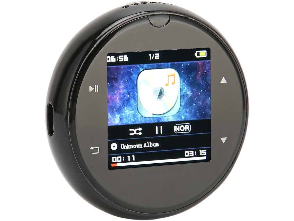 Reproductor MP3 Bluetooth YIZHOOD M20 1.54Inch Pantalla táctil 8GB (Negro)
