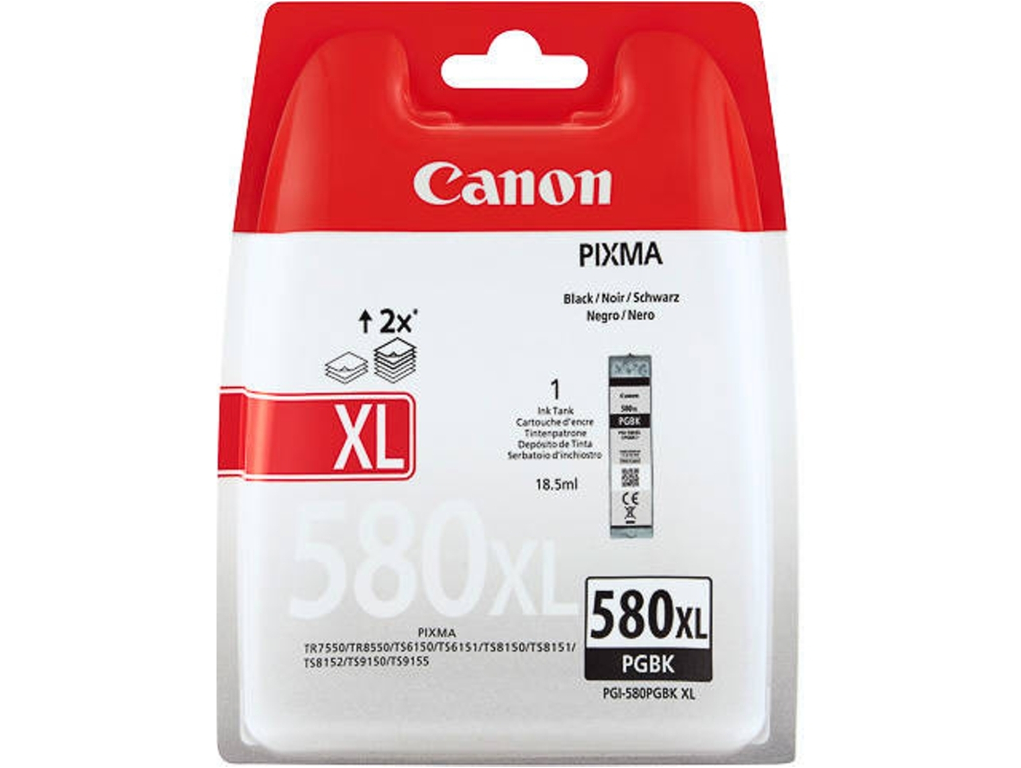 Tinta Original CANON PGI-580XL PGBK BL